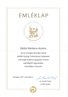 Balazs_Barbara_Mailath_Gyorgy_Tud._Palyazat_emleklap