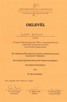 Nagy_Botond_Anyagi_Jogi_Jogesetmegoldo_verseny_II._helyezes_2019. Nagy_Botond_Anyagi_Jogi_Jogesetmegoldo_verseny_II._helyezes_2019.