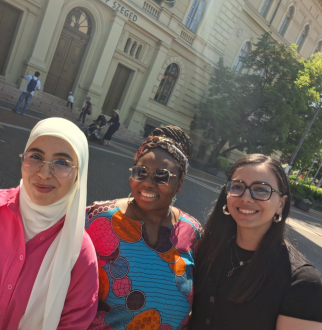 Tesnim_Souissi_Amine_Toure_and_Rachida_Roukiaoui_of_the_Faculty_of_Law_and_Political_Sciences
