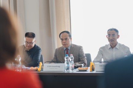 Delegation from the Traffic Law School of Shandong Jiaotong University