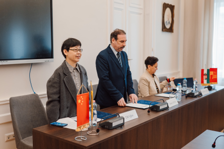 Dr. Tao pointed out that adapting to new cultures, a new language, and different ways of thinking during the last several months has helped the students become open-minded members of society